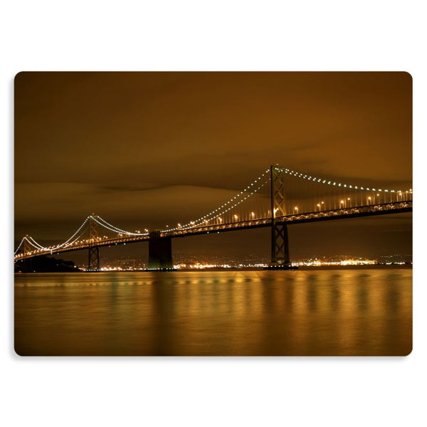 San Francisco Bay Bridge metal print