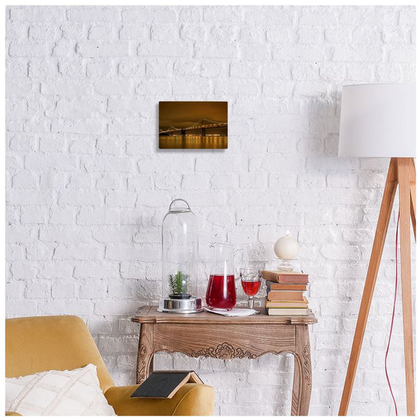 San Francisco Bay Bridge metal print