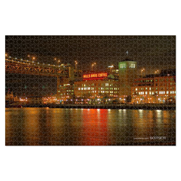 San Francisco Embarcadero - Hills Brothers building jigsaw puzzle