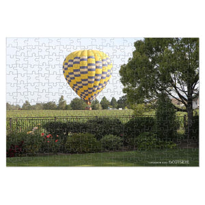 Balloon over the Napa Grapes jigsaw puzzle
