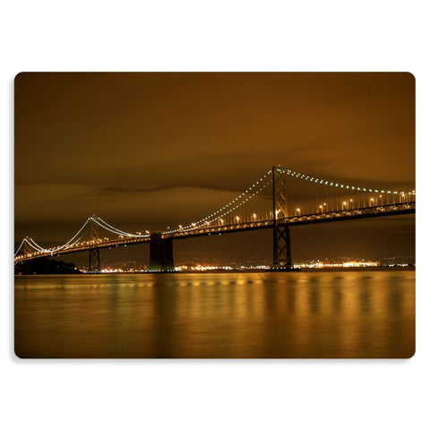 San Francisco Bay Bridge metal print