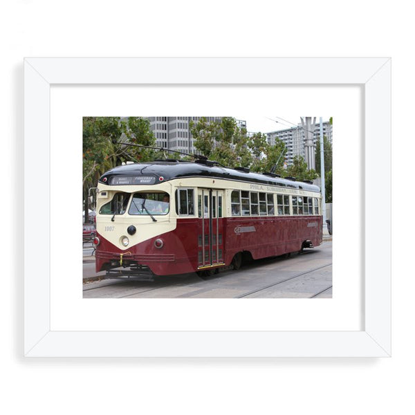 San Francisco Street Car from Old Philly framed print